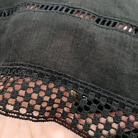 Faded Glory XXL (20) Black Cotton Skirt - Picture 5 of 5